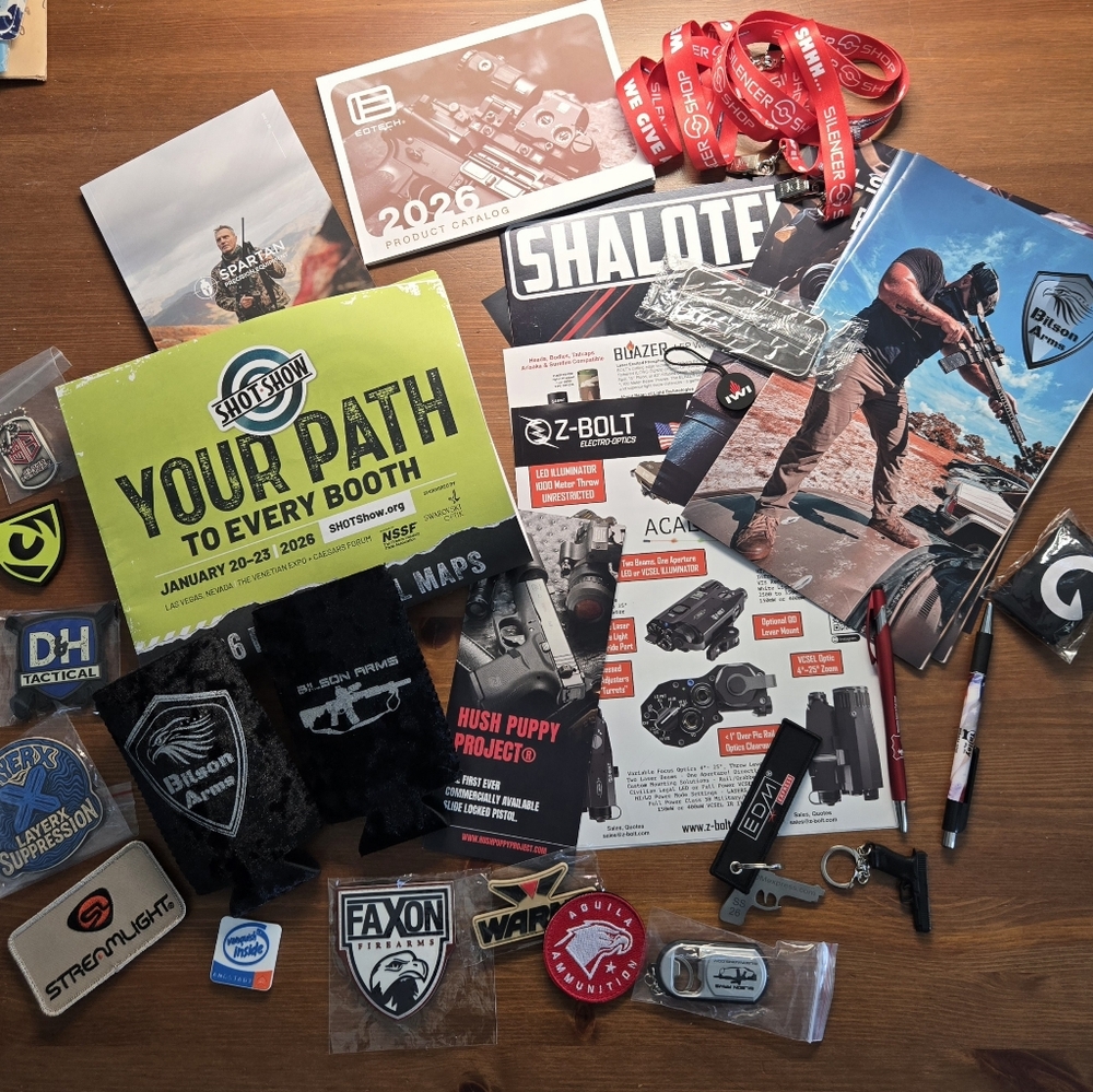 Shot Show Vegas  Swag Bag